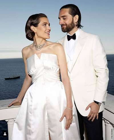 Charlotte Casiraghi and Dimitri Rassam make news in celebrity weddings for June 2019