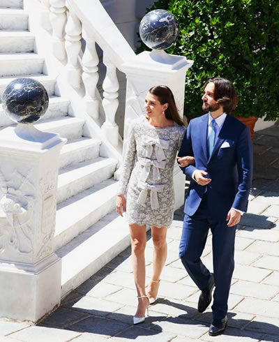 Charlotte's wedding look