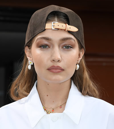 Gigi Hadid’s Jewellery Style Is More Affordable Than You Think 4 Gigi Hadid in the front row at the Louis Vuitton Spring 2019 Show