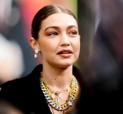 Gigi Hadid’s Jewellery Style Is More Affordable Than You Think 7 Layered necklaces