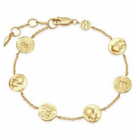 Lucy Williams Legion Coin Bracelet, worn as an anklet, $123, missoma.com Lucy Williams Legion Coin Bracelet, worn as an anklet