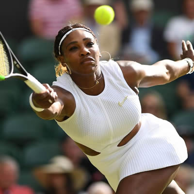 Serena Williams in the Nike Broosh