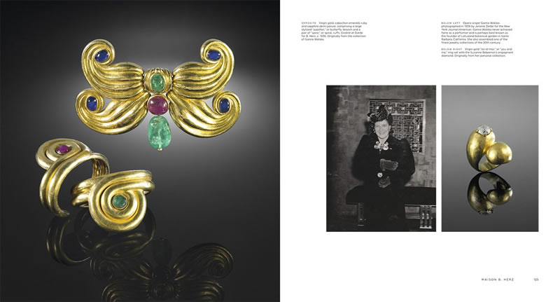 3 Famous Jewellery Designers to Celebrate During Women’s History Month 3 Spread from book, Suzanne Belperron, My Signature is My Style. Property of the Author, available on Amazon.
