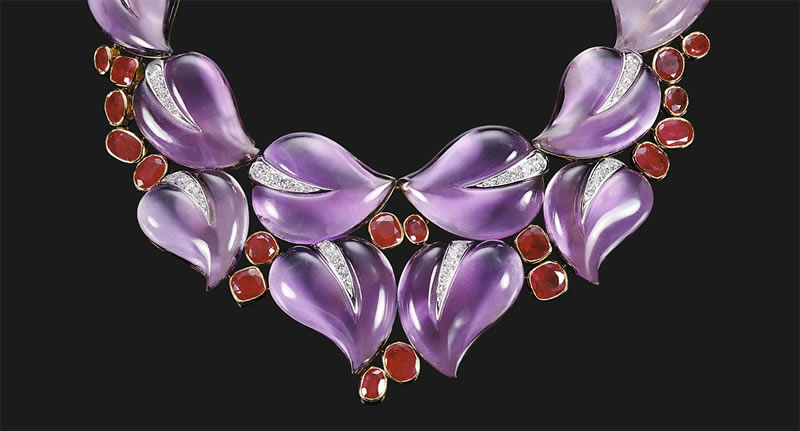 3 Famous Jewellery Designers to Celebrate During Women’s History Month 4 purple thing