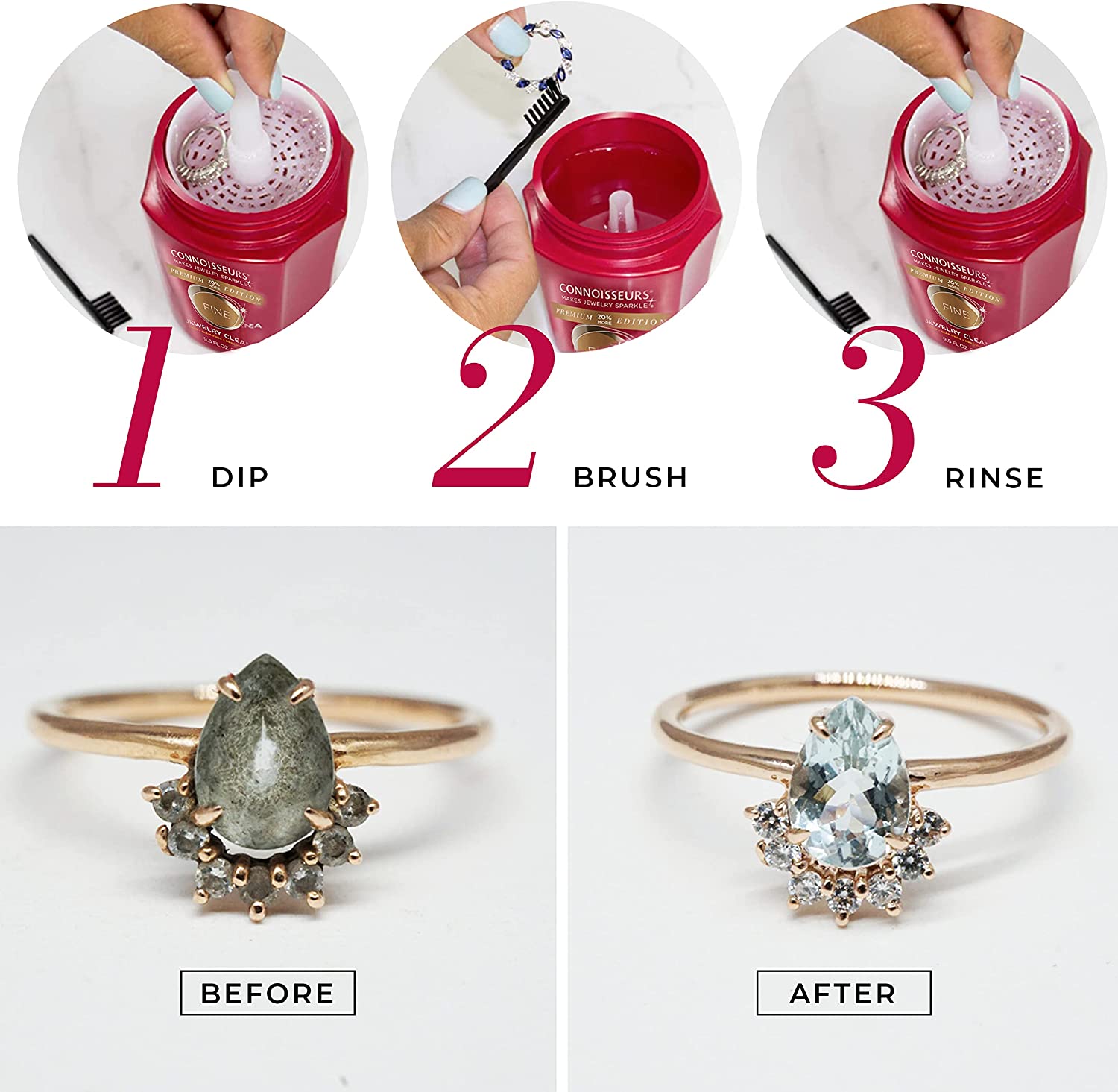 Fine Jewellery Cleaner Connoisseurs Jewellery Care Singapore
